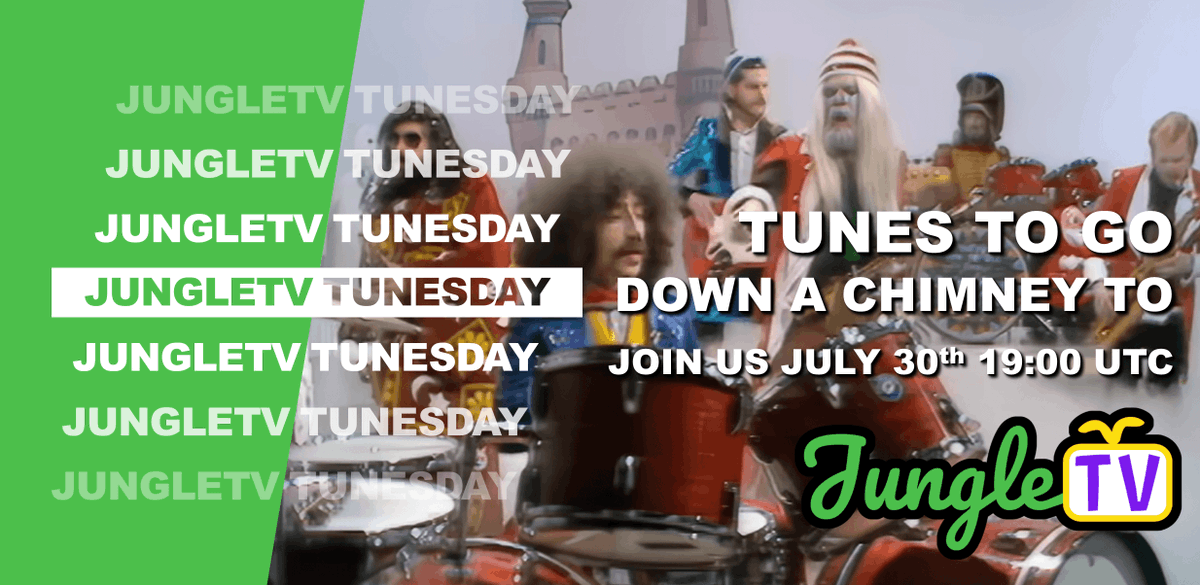 It's July, you know what that means! Get your stockings hung, milk and cookies for the big man, and don't forget a carrot for you know who!

'Tunes To Go Down A Chimney To' Tunesday
Starts 30.07 @ 19:00 UTC

Ho Ho Ho!

Full Rules: jungletv.live/documents/Tune…