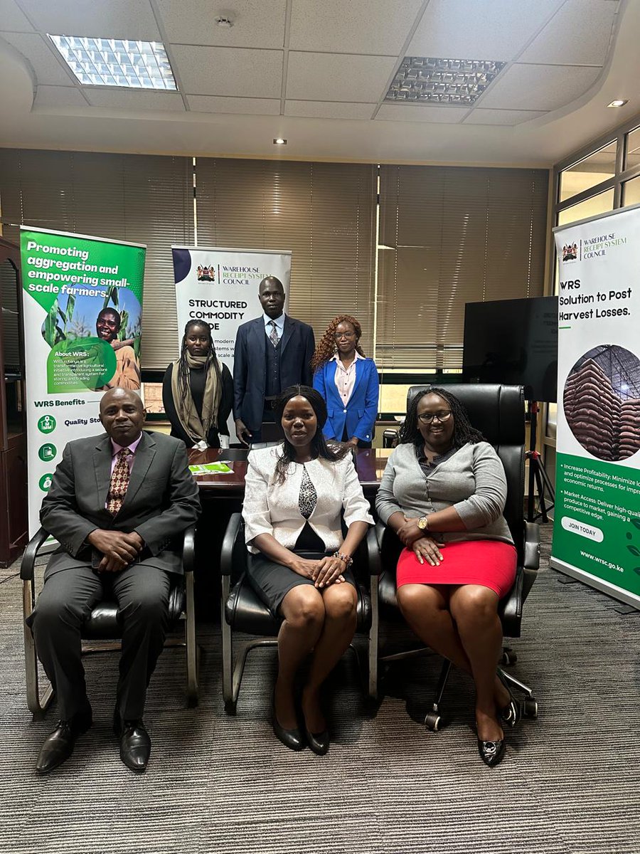 wrscke's tweet photo. The Council held a consultative meeting with IFDC whose main agendum was on partnership to onboard #potatovaluechain into the Warehouse Receipt System (WRS).@MITIKenya
@IFDCGlobal
#Agriculture #Partnership #Farmers #SustainableFarming #valuechain #ColdStorage #MarketLinkages https://t.co/4OOZSfW7YX