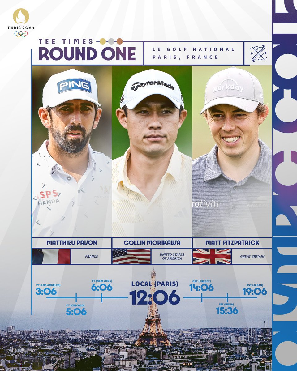 IGFGolf's tweet photo. 🇫🇷 @MatthieuPavon
🇺🇸 @Collin_Morikawa
🇬🇧 @MattFitz94 https://t.co/SsjFoVuJqJ