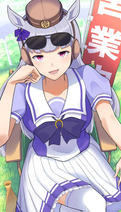 #今月描いたイラストを晒そう #ウマ娘 今月は3枚でした〜