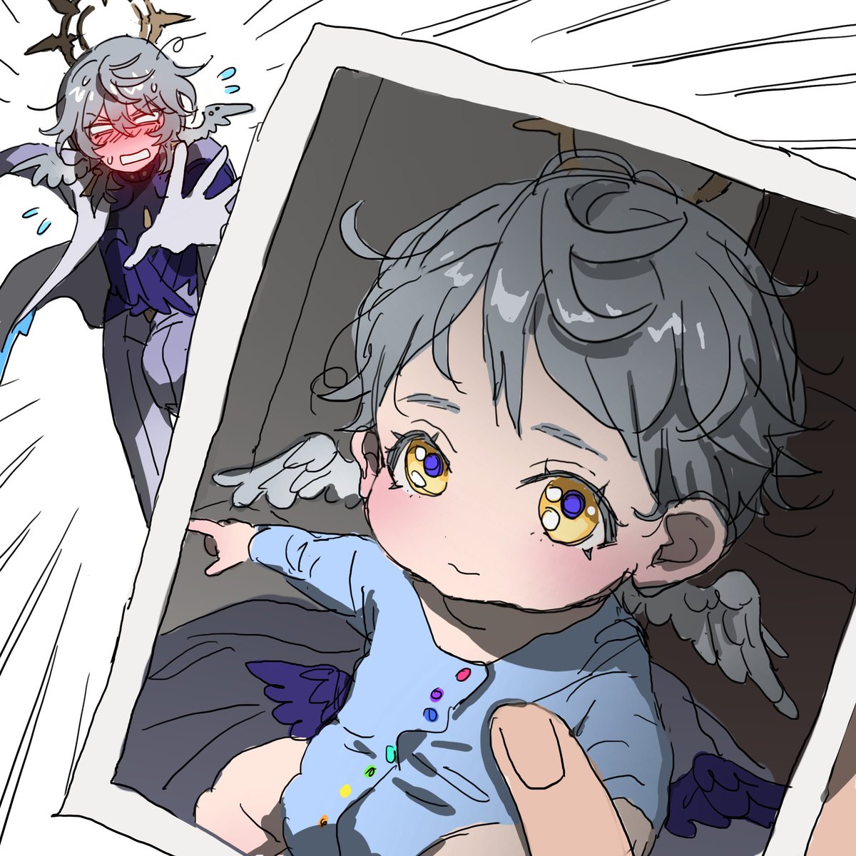 可愛い赤ちゃんの写真…