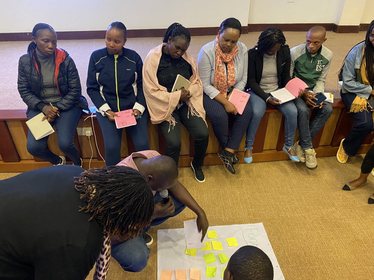 Zero_Hunger_Ke's tweet image. Day 2: Public Engagement Training on the Intersection of Food Systems, Climate Change &amp;amp;Health

#EngagingDiscussions happening!

We&apos;re enjoying the interactive session &amp;amp; the valuable insights emerging from the community organised groups! 

#Right2Food
#ZeroHunger

@wellcometrust