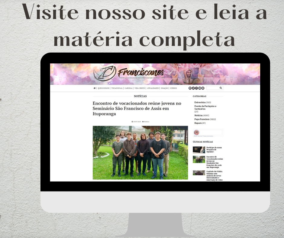 ✅Encontro de vocacionados reúne jovens no Seminário São Francisco de Assis em Ituporanga

forms.gle/z3oY2oStZPZJeS…