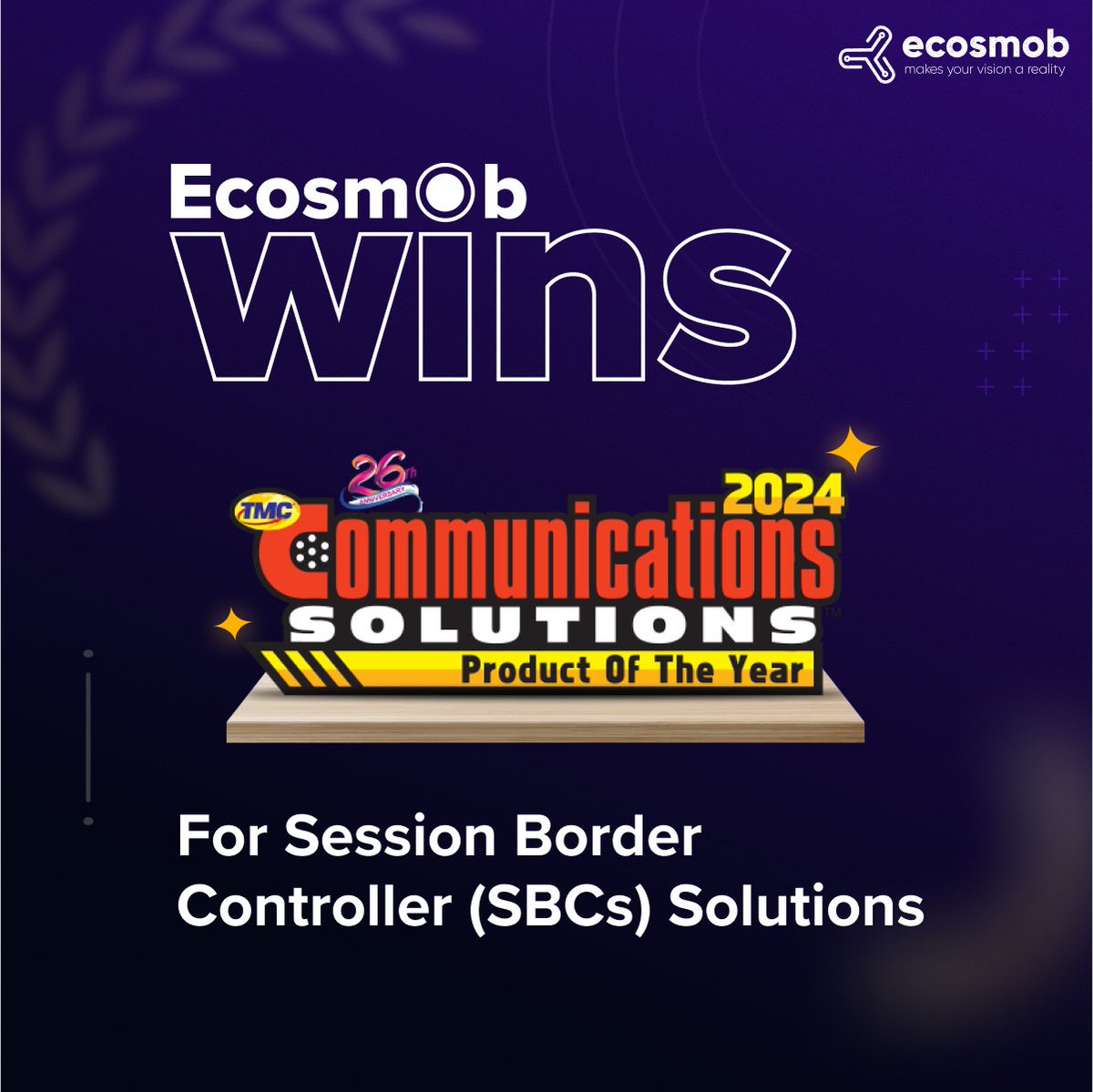 Ecosmob Technologies (@ecosmob) on Twitter photo Raising the bar for communication excellence!
Thrilled to be named Communications Solutions Product of the Year by <a href="/tmcnet/">tmcnet.com</a> for session border controller.
#Sessionbordercontroller #SBCs #Securecommunication #Communicationsolutions #VoIPSolutions #Ecosmob Raising the bar for communication excellence!
Thrilled to be named Communications Solutions Product of the Year by <a href="/tmcnet/">tmcnet.com</a> for session border controller.
#Sessionbordercontroller #SBCs #Securecommunication #Communicationsolutions #VoIPSolutions #Ecosmob