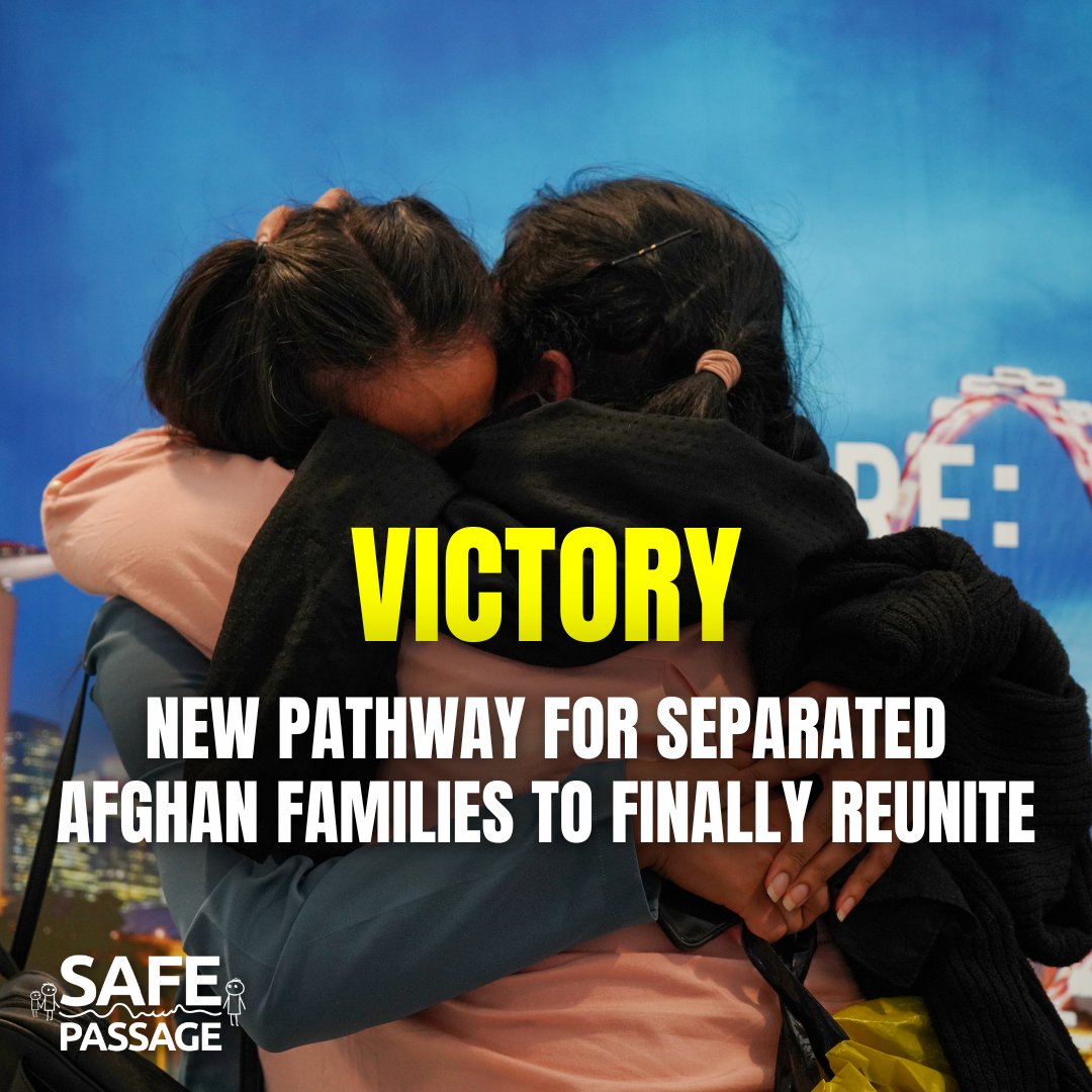 📢JUST IN: The government has announced a new pathway for some Afghan families torn apart to finally reunite.