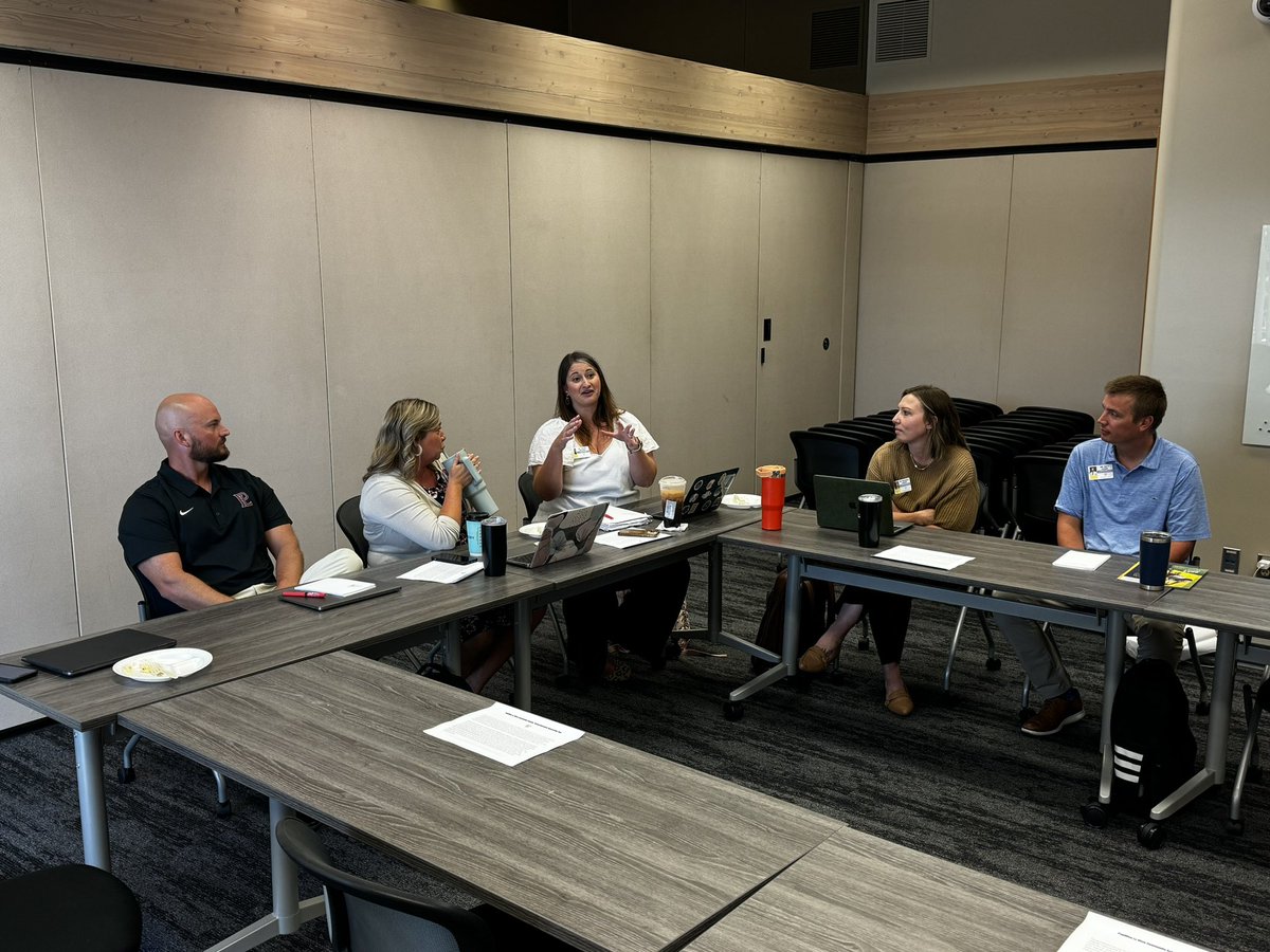 We had a great morning working with and onboarding our newest Assistant Principal, Assistant AD/Dean, and Lead Teachers.