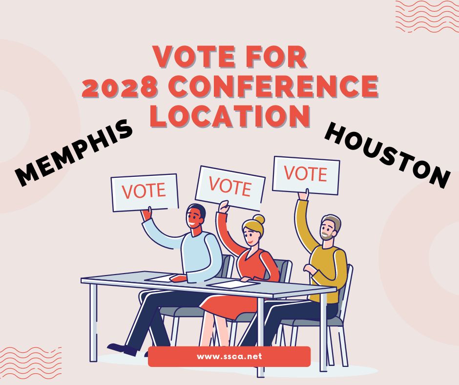 SSCA_COMM's tweet image. Join our zoom informational session today Tuesday July 30th at 4pm eastern to have your questions answered about our 2028 conference host location. buff.ly/3WoWilF