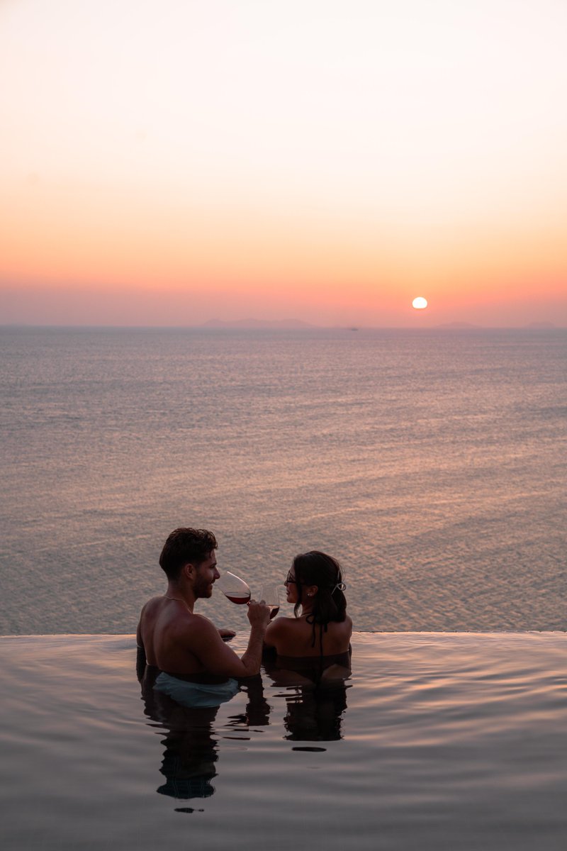 Embrace the romance at Conrad Koh Samui. As the sun sets, share moments with your loved one in your private pool, creating timeless memories in a slow, breathtaking paradise.

📸 @Travelwithsandm

#StayInspired #Sunset #Thailand