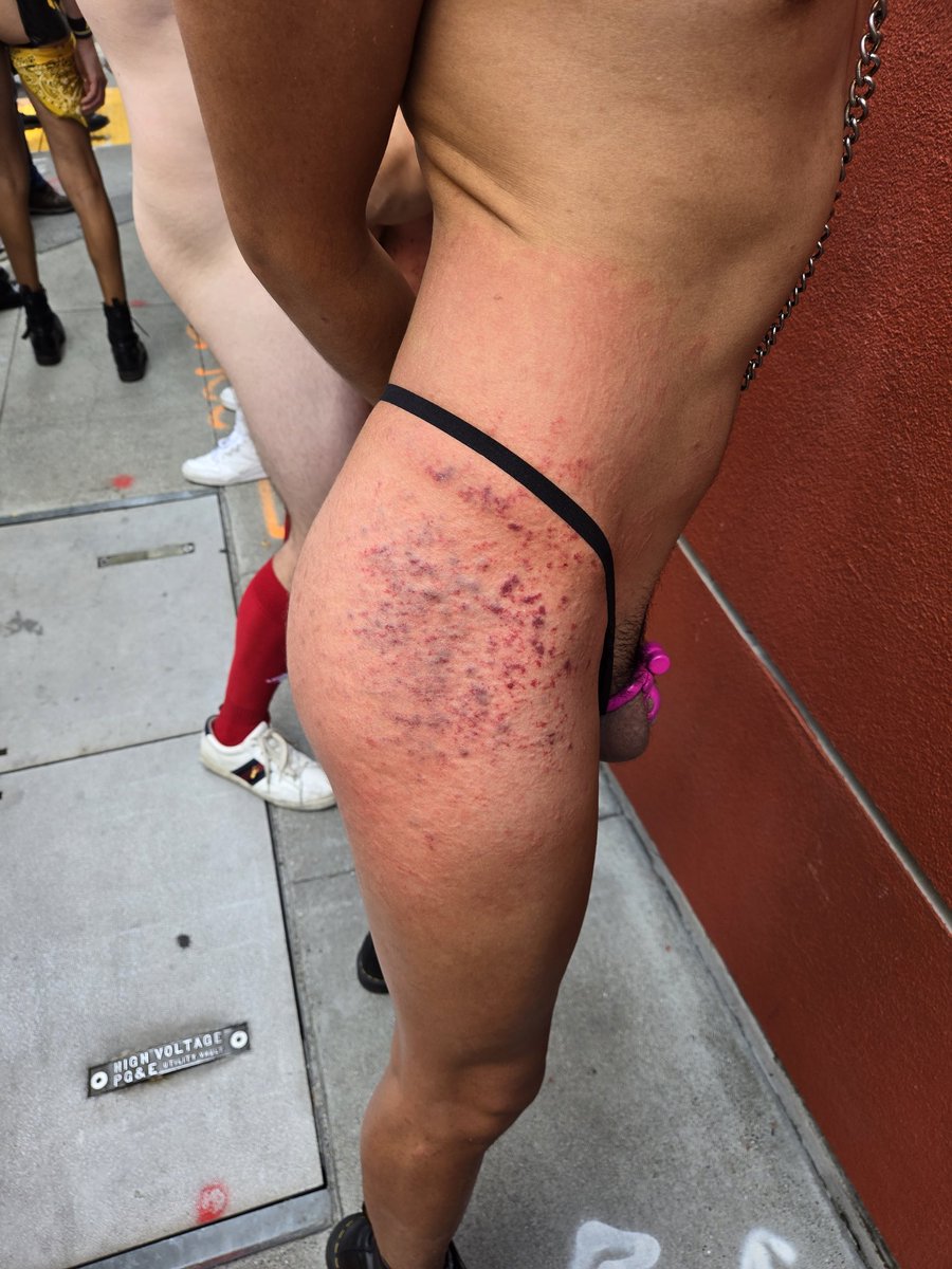 Had a great time at Dore with my subs. Thanks <a href="/LockedFist/">Locked Fist Monster 🔜 Folsom SF 9/26-9/29</a> for taking care of them with the flog. Pink <a href="/KINK3Ddesigns/">KINK3D</a> cages out!