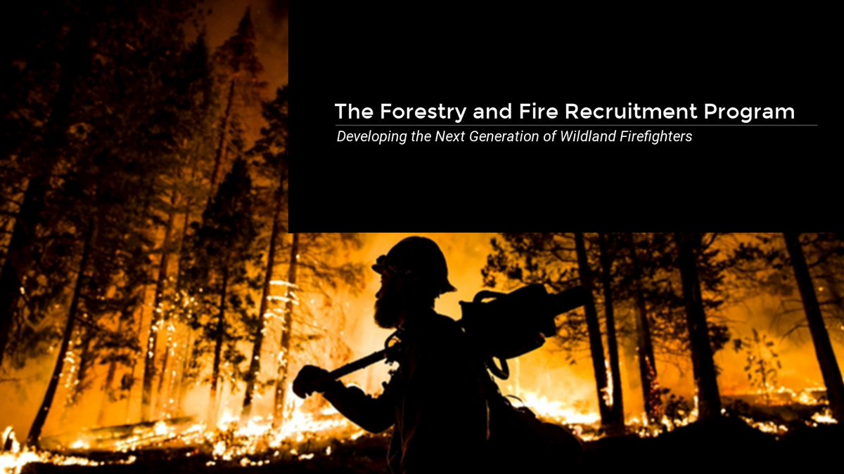 The Forestry and Fire Recruitment Program (FFRP) tweet media
