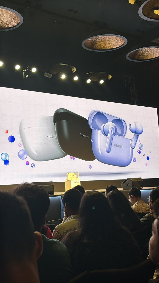 #Realme inteoduces the Buds T310 with 46db Hybrid Noise Cancellation, 12.4mm bass driver, 360-deg spatial audio, and 40-hours playback.