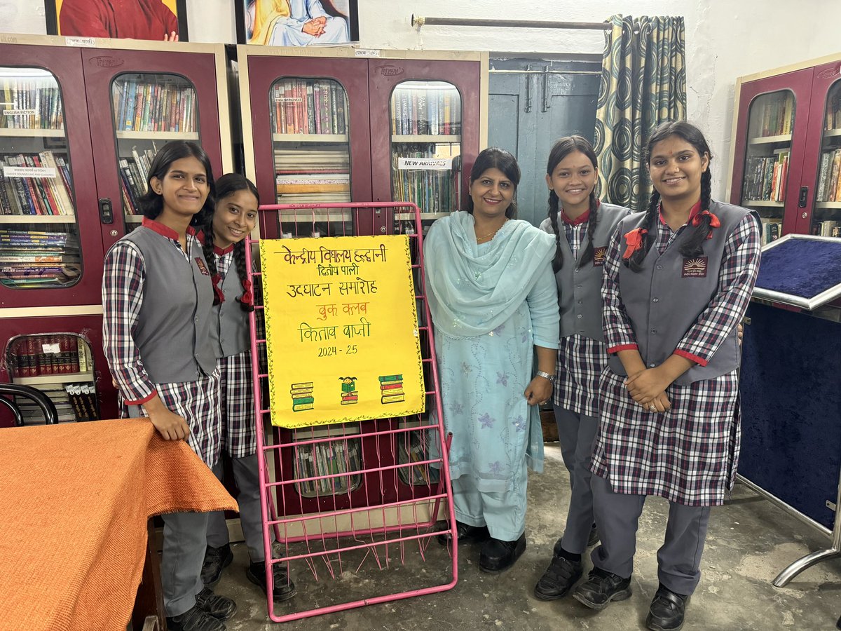 librarykvhld's tweet photo. Inauguration function of BookClub ‘Kitabbazi’ in KV Haldwani shift 2
#BookClub #kvs #librarykvhaldwani #library https://t.co/GikAfS3sZH