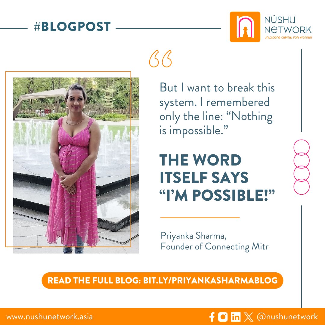🌈 As July ends, corporations may take down Pride decorations, but support for LGBTQ+ entrepreneurs remains crucial. Priyanka Sharma's story is a powerful reminder to continue our commitment.

🔗 Read more: bit.ly/PriyankaSharma…

#SupportLGBTQ #RainbowBrews #NushuNetwork