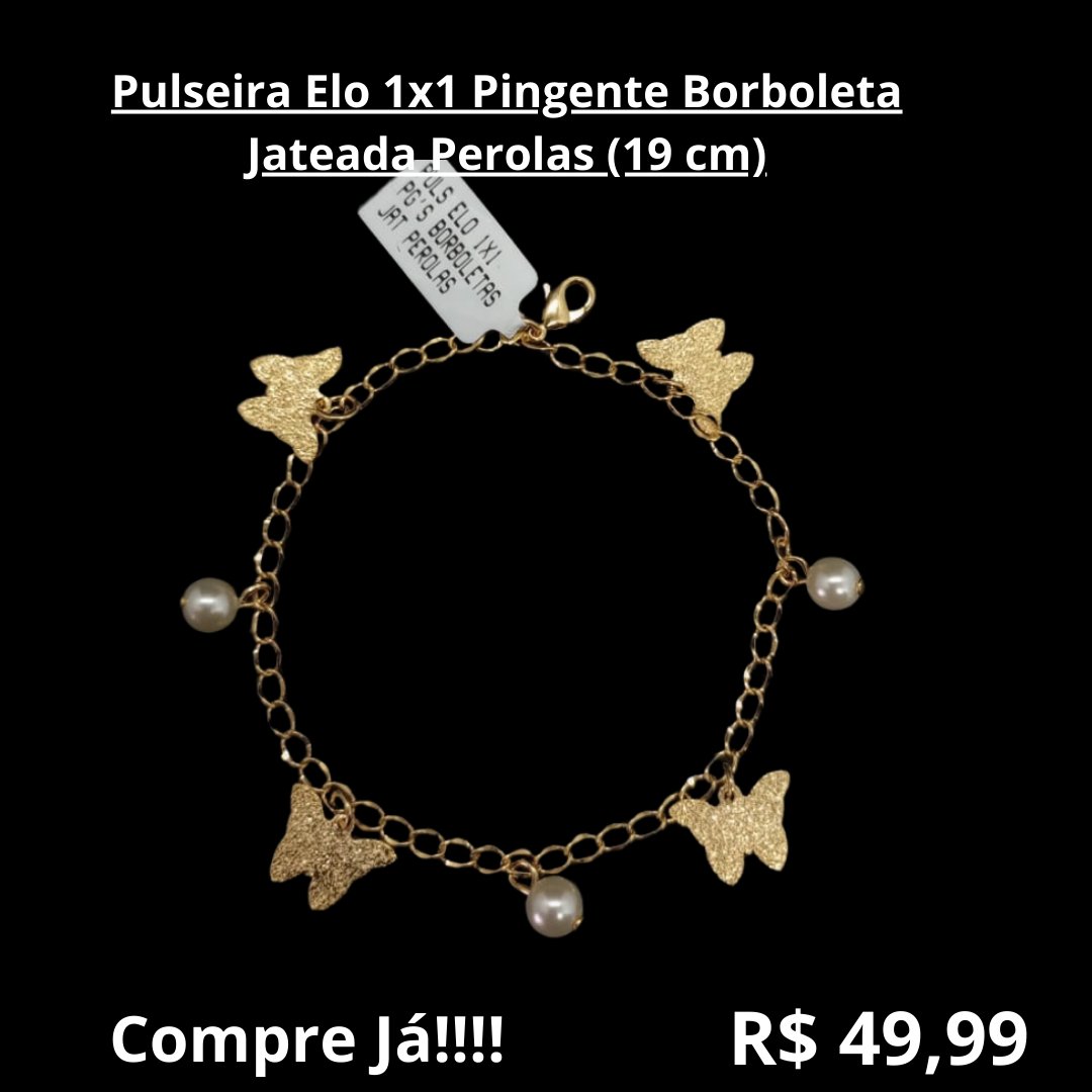 joias_gema's tweet photo. Pulseira Elo 1x1 Pingente Borboleta Jateada Perolas (19 cm)
💸R$  49,90
Clique Aqui!!👇
https://t.co/i3lRVK3ie7

#Olimpiadas2024 #JogosOlimpicos #JogosOlímpicos2024 #brasileirao2024 #BrasilSérieA #Brasileirão #Mulher https://t.co/aPWx9FvDsf