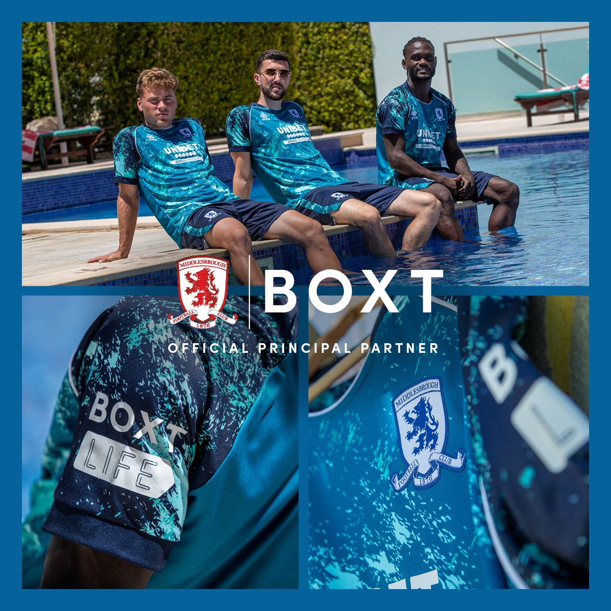 BOXT (@weareboxt) on Twitter photo WIN WITH BOXT 👀 
In true BOXT style, we're giving <a href="/Boro/">Middlesbrough FC</a> fans the chance to win a SIGNED third shirt and 2 tickets to the first game of the season!
Here’s how to enter👇 
✅ Like & tag a friend
✅ Follow <a href="/weareboxt/">BOXT</a>
✅ Share this post
Competition ends 05/08/24 - T&C’s apply. WIN WITH BOXT 👀 
In true BOXT style, we're giving <a href="/Boro/">Middlesbrough FC</a> fans the chance to win a SIGNED third shirt and 2 tickets to the first game of the season!
Here’s how to enter👇 
✅ Like & tag a friend
✅ Follow <a href="/weareboxt/">BOXT</a>
✅ Share this post
Competition ends 05/08/24 - T&C’s apply.