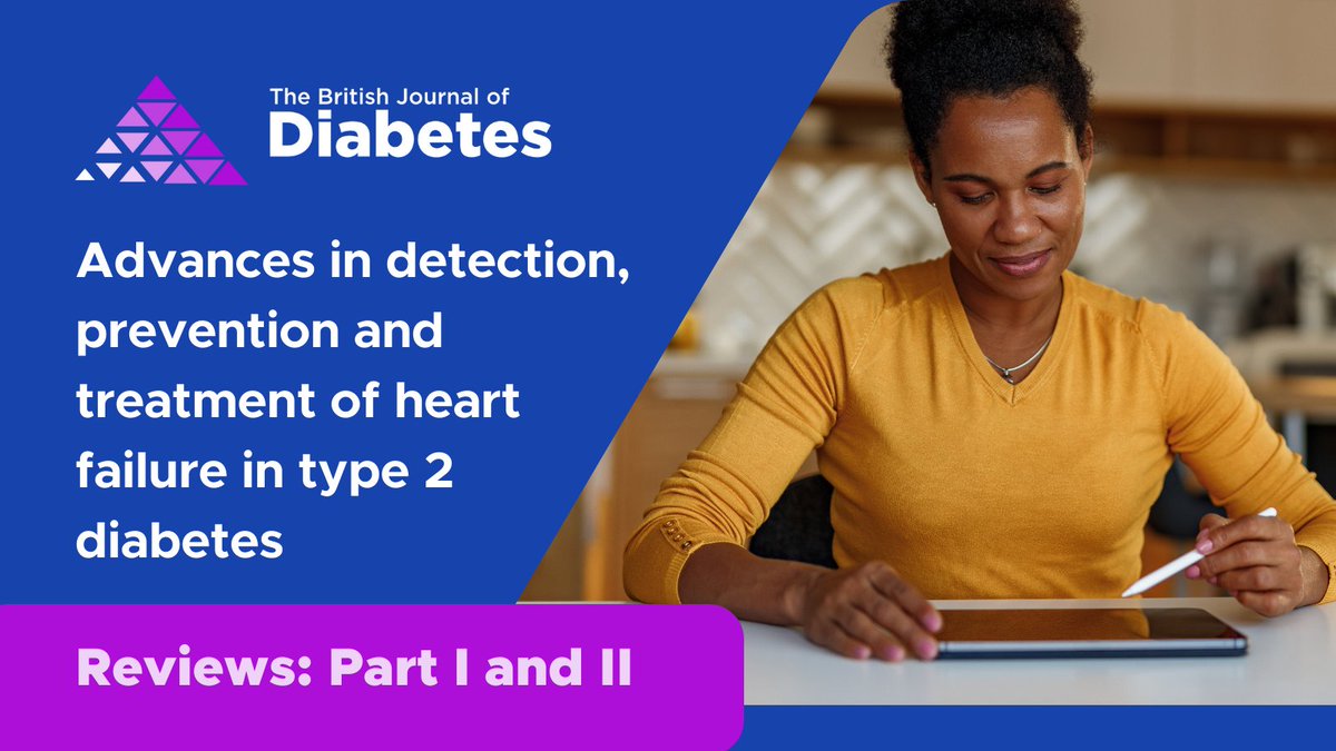 BJDiabetes (@bjdiabetes) on Twitter photo Want to know the latest in heart failure management for people with type 2 diabetes?
Read this review! Parts I and II published in the British Journal of Diabetes 📄 ow.ly/HXZW50SIWRn
<a href="/alice_cowley/">Alice Cowley</a> <a href="/A_Dattani07/">Abhishek Dattani</a> @gauravgulsin Want to know the latest in heart failure management for people with type 2 diabetes?
Read this review! Parts I and II published in the British Journal of Diabetes 📄 ow.ly/HXZW50SIWRn
<a href="/alice_cowley/">Alice Cowley</a> <a href="/A_Dattani07/">Abhishek Dattani</a> @gauravgulsin