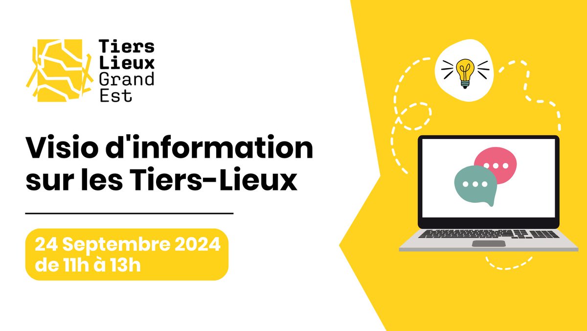 Vous êtes un·e porteur·ses de projet de tiers-lieux en création ou déjà en activité ?! Vous souhaitez être accompagner par le réseau ?

​📅 Rendez-vous le 24 septembre, de 11h à 13h pour la prochaine information collective
👉 urlz.fr/k7G4