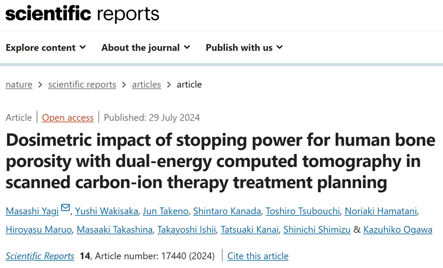 OU_CarbonIonRT's tweet photo. We are super excited to inform that our latest research on dual energy CT in carbon-ion therapy has just been published with @SpringerNature in @ScientificReports. Read here: https://t.co/7TUD78nL9l
#dualenergy
#carbonion
#particletherapy
#radonc
#medphys https://t.co/DsmKo1Avd2