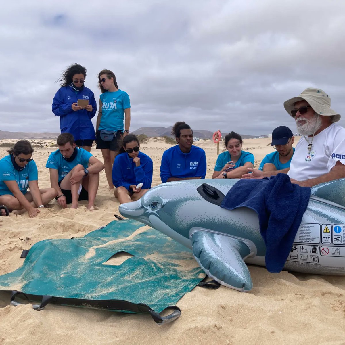 Qué suerte tuvo #RutaSiete de poder contar con <a href="/bioavanfuer/">AVANFUER</a> 🩵

Aprendimos cómo actuar en caso de varamiento de cetáceos 🐳 y conocimos datos muy interesantes sobre la vida de las tortugas 🐢

Seguimos con nuestro viaje transformador 👣