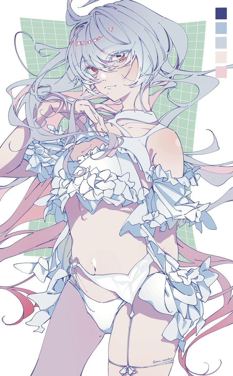 旧マーリン 「#FGO レディアヴァロン描きました 9周年鯖たのしみ〜!」|あみのイラスト
