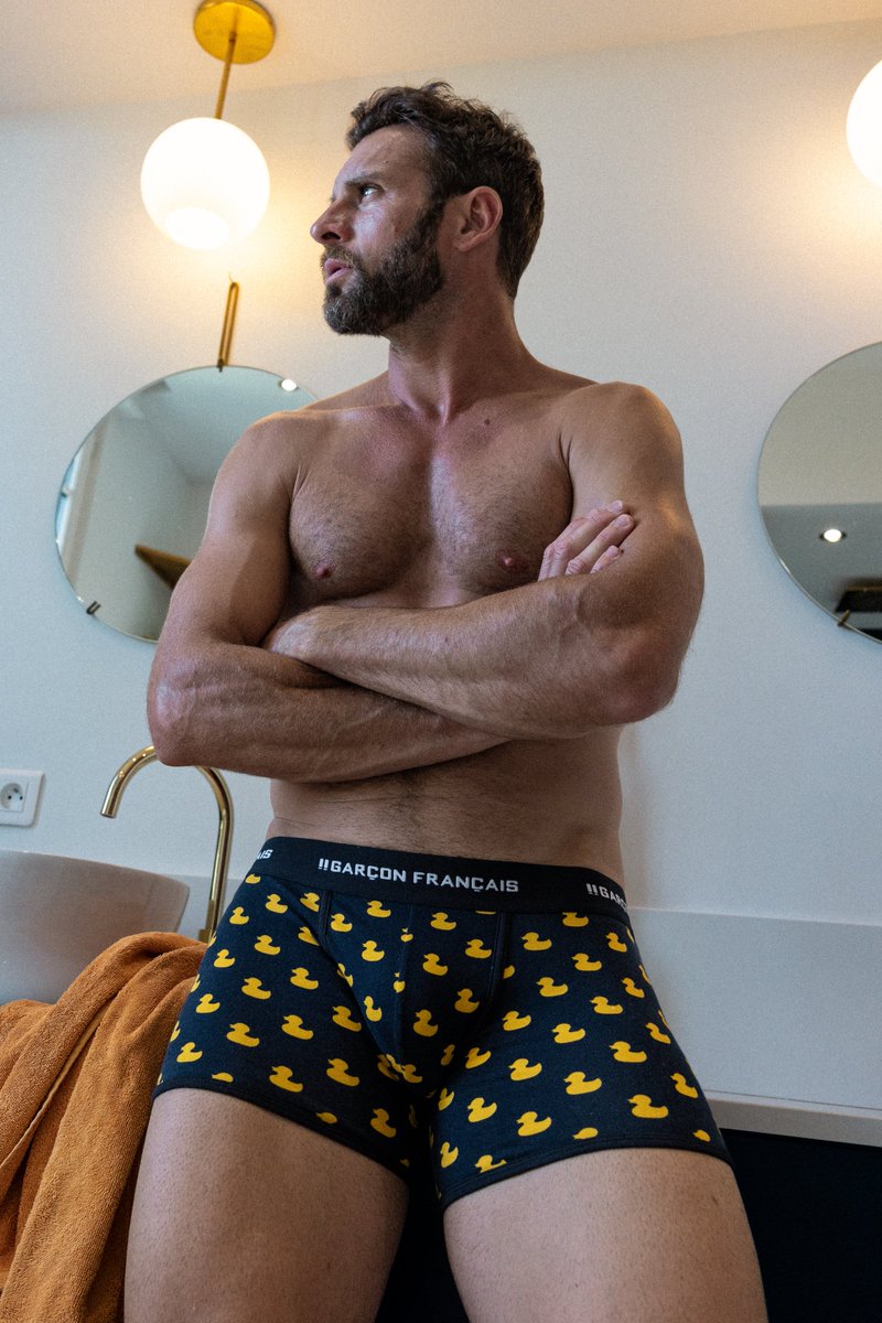 Profitez de la chaleur estivale pour redécouvrir la collection canards chez <a href="/GarconsFrancais/">Garçon Français</a>; 
disponible sur ce lien: garcon-francais.fr/fr/boxer-long-… ou en boutique. 
#men #underwearreview #madeinfrance #madeintroyes #sousvetements