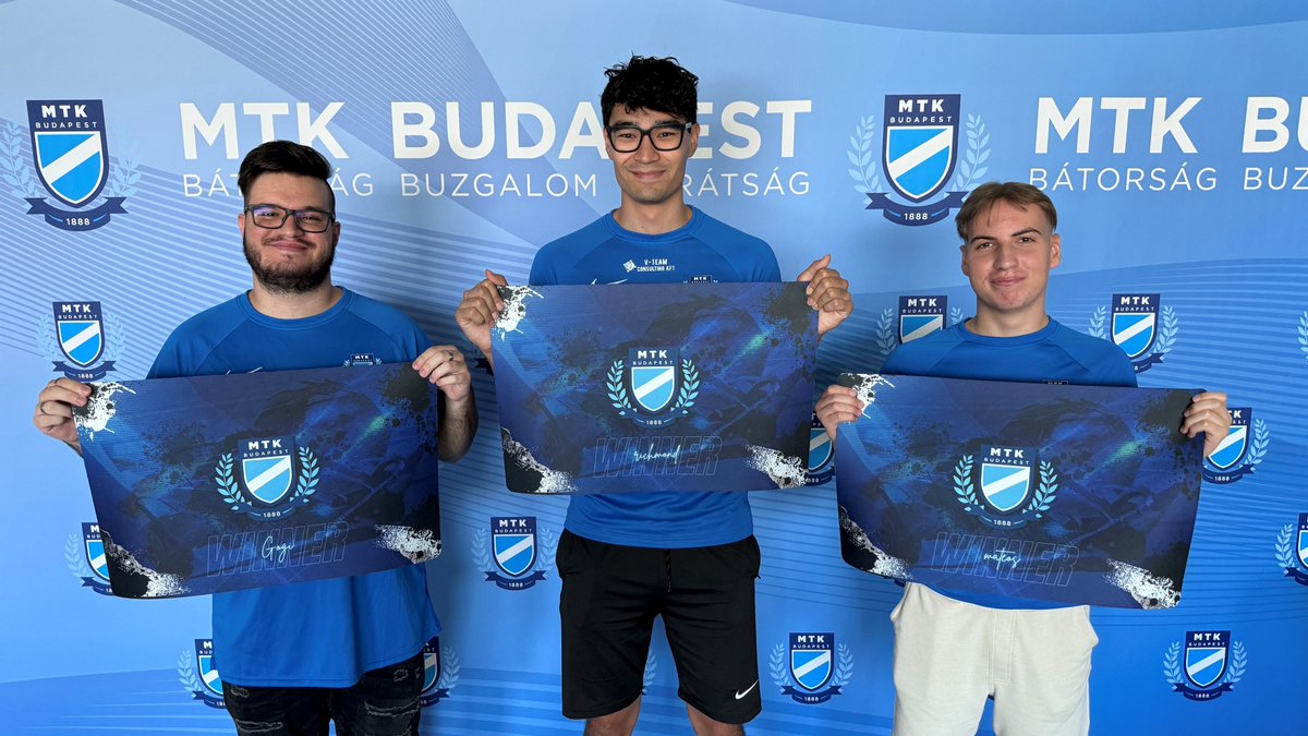#RocketLeague 🚀

🇭🇺 A HO 2024 tavaszi szezonjában bajnoki címet szerző RL csapatunkat ajándékoztuk meg teljesen egyedi XXL egérpadokkal! 👏

🥇<a href="/richmond_rl/">richmond</a>
🥇<a href="/MateosRL/">mateos</a>
🥇<a href="/Gogi_RL/">GogiRL</a>

#platinum #platinumzrt #platinumespacehungary #vteam #vteamconsulting #mtkbudapest #esport