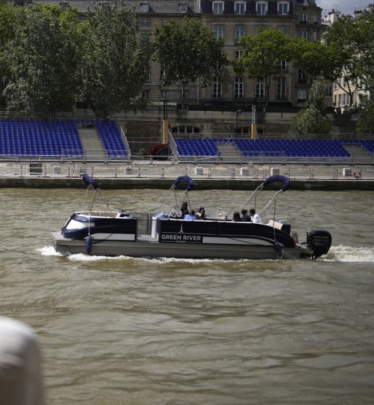 PopBase's tweet image. The men’s triathlon swimming competition at the Paris #Olympics has been postponed due to pollution in the Seine river.