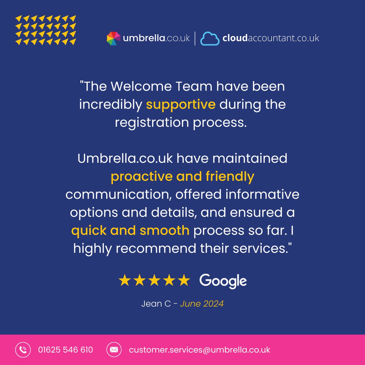 It's amazing to see such positive feedback! 💪

We want to guarantee that every interaction with us, from when you are onboarded to when your contracting journey ends, is exceptional.

Check out our Google Reviews page🏆

On behalf of our Welcome Team, thank you!🤩

#testimonial