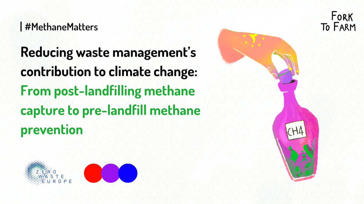 zerowasteeurope's tweet photo. Cutting landfill #methane can become 🔑 to fighting climate change:
📈Landfilled #biowaste accounts for 27% of all methane emissions
☁️Biostabilisation & #MRBT show promise
🌡️Lower climate impact vs. trad landfills
Learn more: https://t.co/RnPFAOzseY
#MethaneMatters #ForkToFarm https://t.co/cvSBNO8YLB