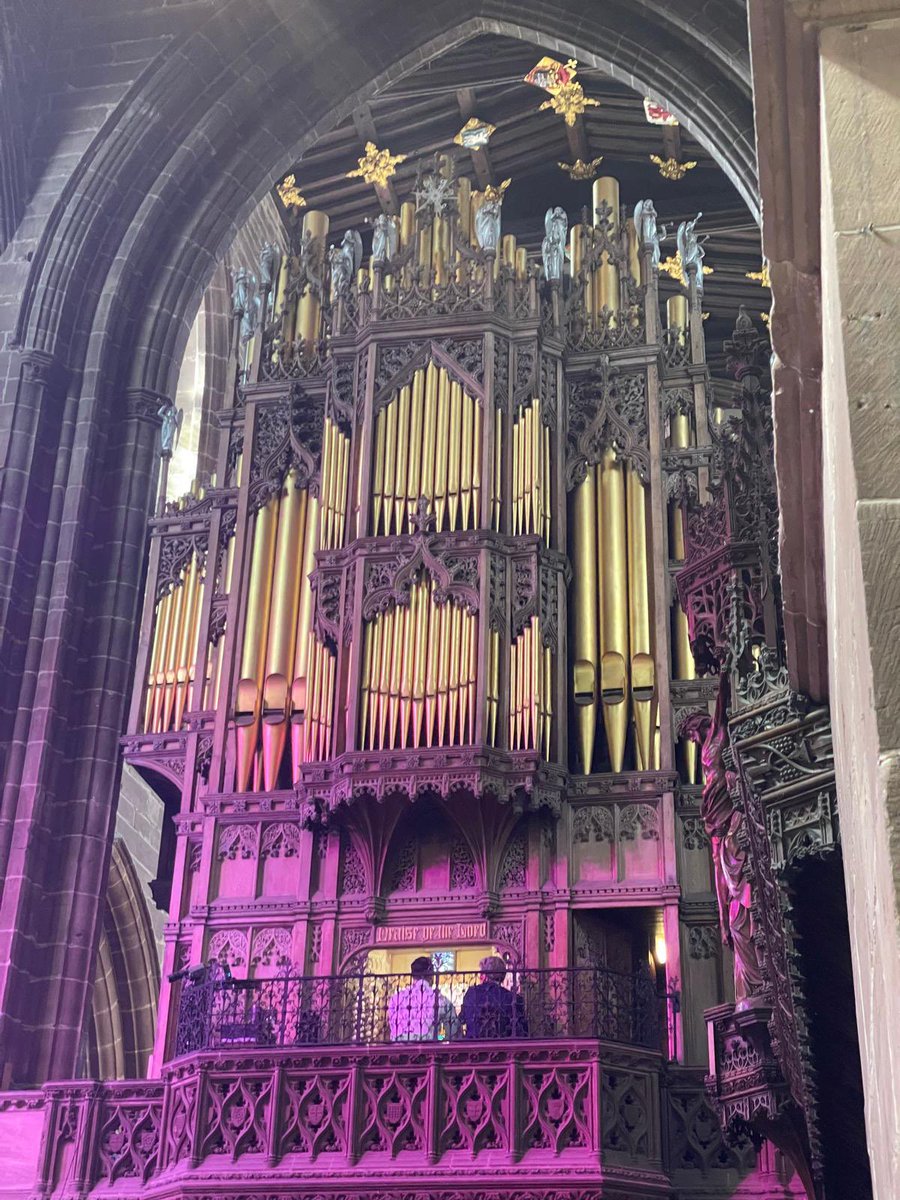 A wonderful weekend of music at Chester Cathedral, where we sang in all the weekend services. Superbly led by <a href="/h_bradford96/">Harry Bradford</a> with <a href="/JamesOrford/">James Orford</a> on the fabulous cathedral organ.
