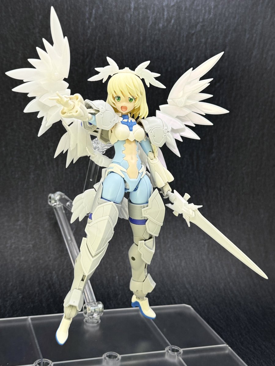 カスタマイズ例2】 30MF リーベルナイト(8/31発売) + 30MS エリエネ