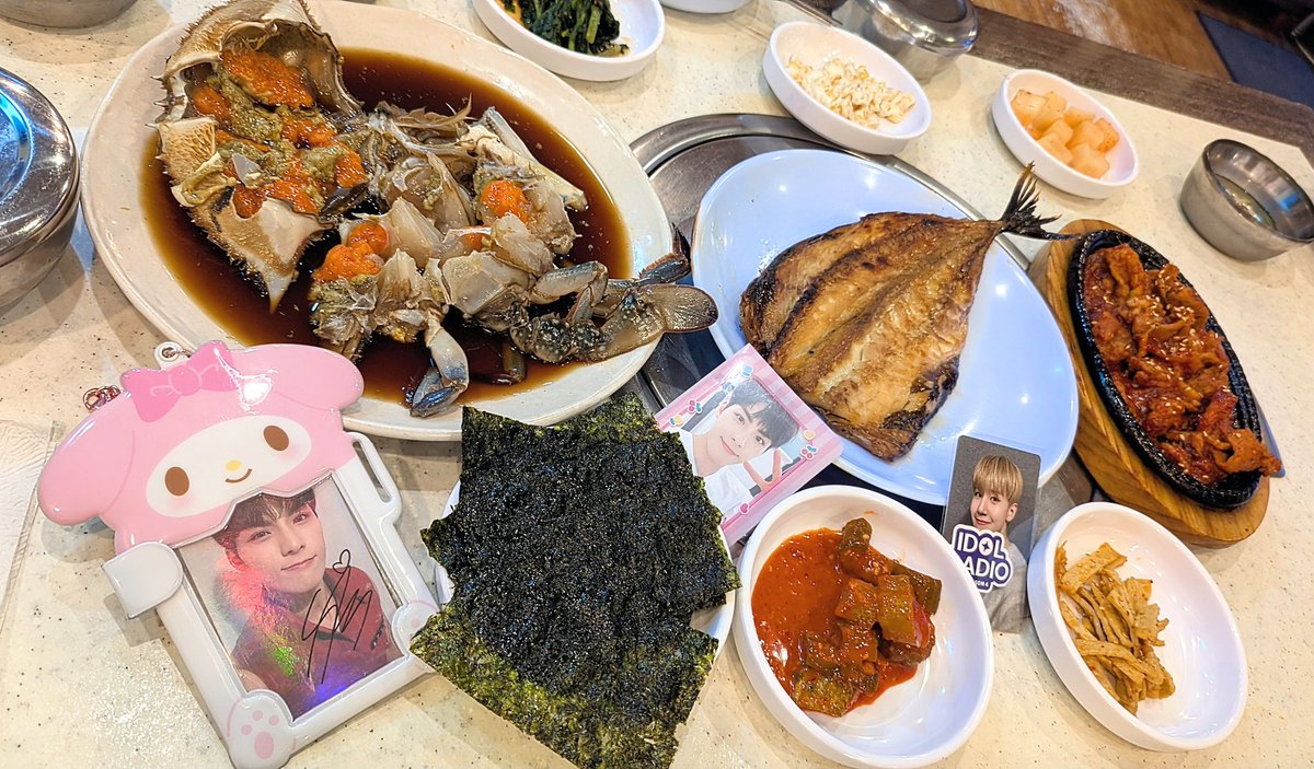 ssh_5_15_'s tweet photo. 240729　
언니들이랑 @대풍간장게장생선구이 ᡣ𐭩☕👣⚠ https://t.co/zMXZW9Wqb8