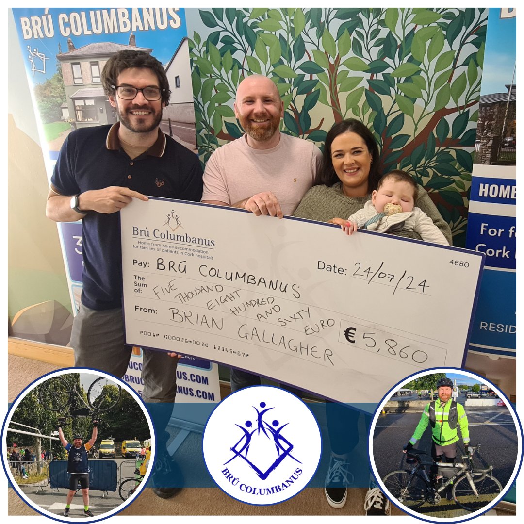 Bru Columbanus (@brucolumbanus) on Twitter photo A Huge Thank You to Brian Gallagher! 🚴♂️💚
We are overwhelmed with gratitude for Brian Gallagher, who recently raised an incredible €5,860 for Bru Columbanus by cycling the <a href="/RingOKerryCycle/">ROK Charity Cycle</a> on July 6th. A Huge Thank You to Brian Gallagher! 🚴♂️💚
We are overwhelmed with gratitude for Brian Gallagher, who recently raised an incredible €5,860 for Bru Columbanus by cycling the <a href="/RingOKerryCycle/">ROK Charity Cycle</a> on July 6th.