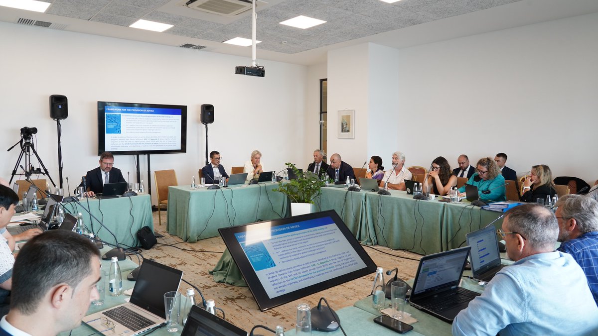 UN_FAO_GFCM's tweet photo. The Working Group on the #BlackSea #WGBS has:
📌Reviewed stock status for 8 priority #species &amp; confirmed positive evolution of #turbot
📌Reviewed outcomes of piked #dogfish research programme &amp; #sturgeon pilot study
📌Formulated technical elements for managing #rapawhelk https://t.co/gQGnxzqrVH