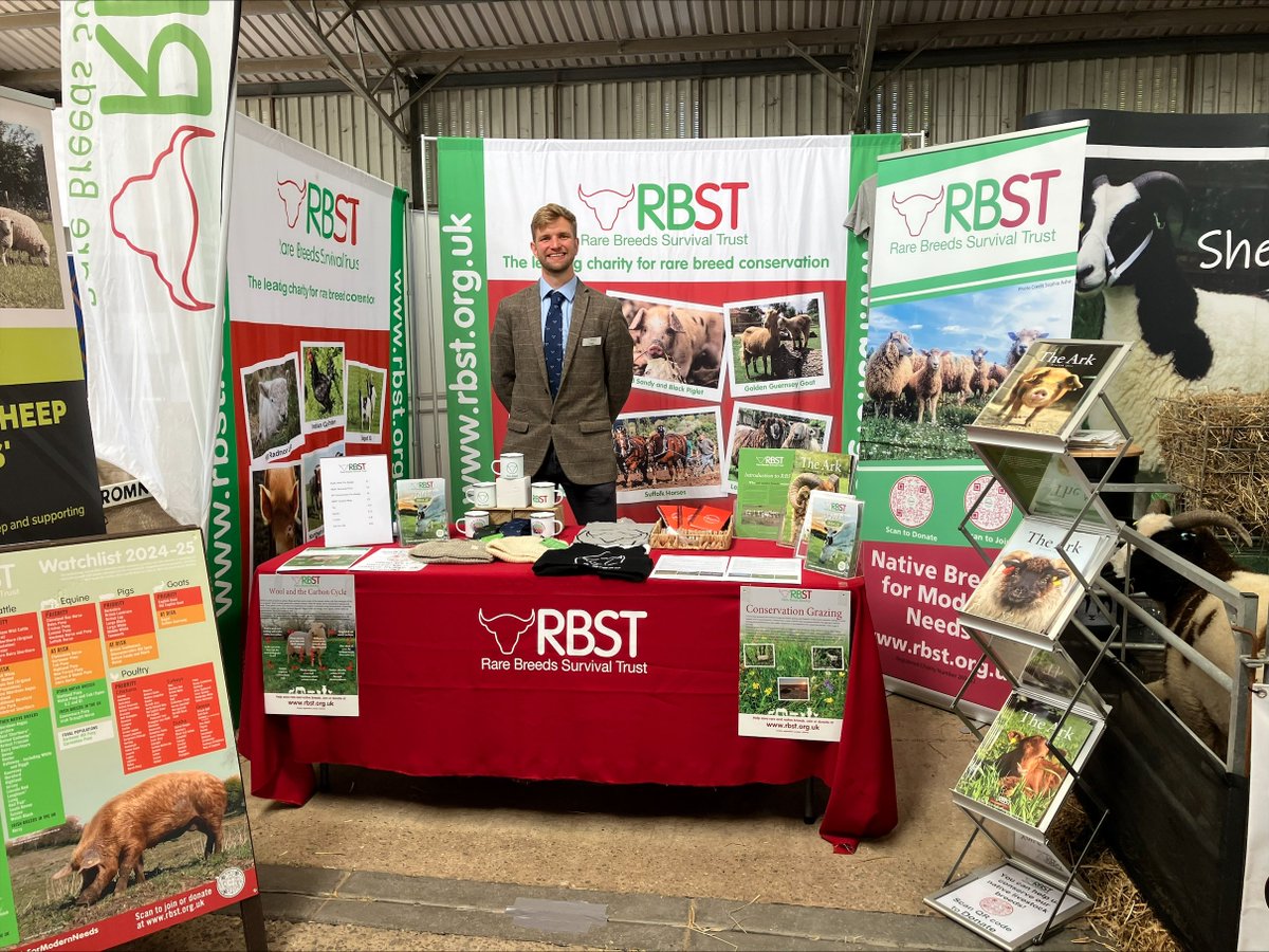 RBSTrarebreeds's tweet photo. RBST Conservation Advisers are at the NSA Sheep Event today. 

Pop by and say hi to them at Stand number 19. 

The perfect opportunity to chat all things sheep with Tom &amp; Andrea.

#GoNative #NativeSheep https://t.co/x0R4AB5Mde