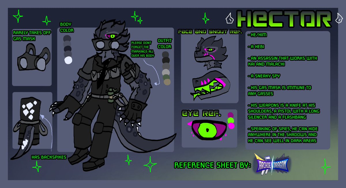 Dragonsparkz444's tweet image. HECTOR THE HEBI
-------------
#kaijuparadise 
#kaijuparadiseoc 
#furryoc 
#furryart 
#furry