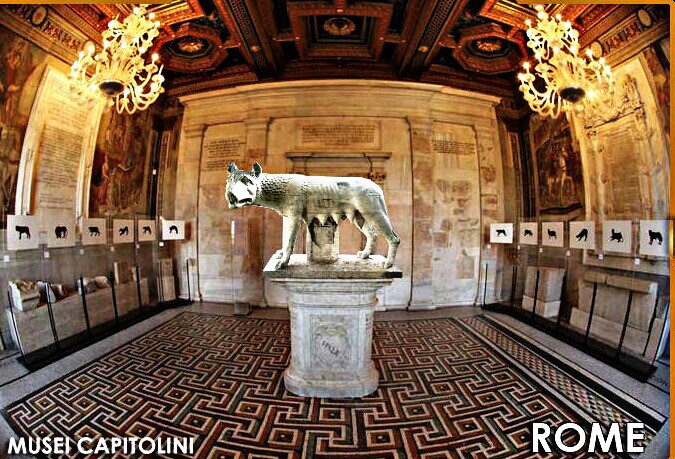 LaLupaBianca's tweet photo. "The myth shines again with its own light". Rome its legendary symbol, one of the most famous in the world: what the eyes do not see, the mind imagines and like a dream takes shape! #museiincomune #ZetemaCultura
#ParcoColosseo #Sovrintendenza #museums🏛️#top #Rome #History #Legend https://t.co/NFeB1PCiq6