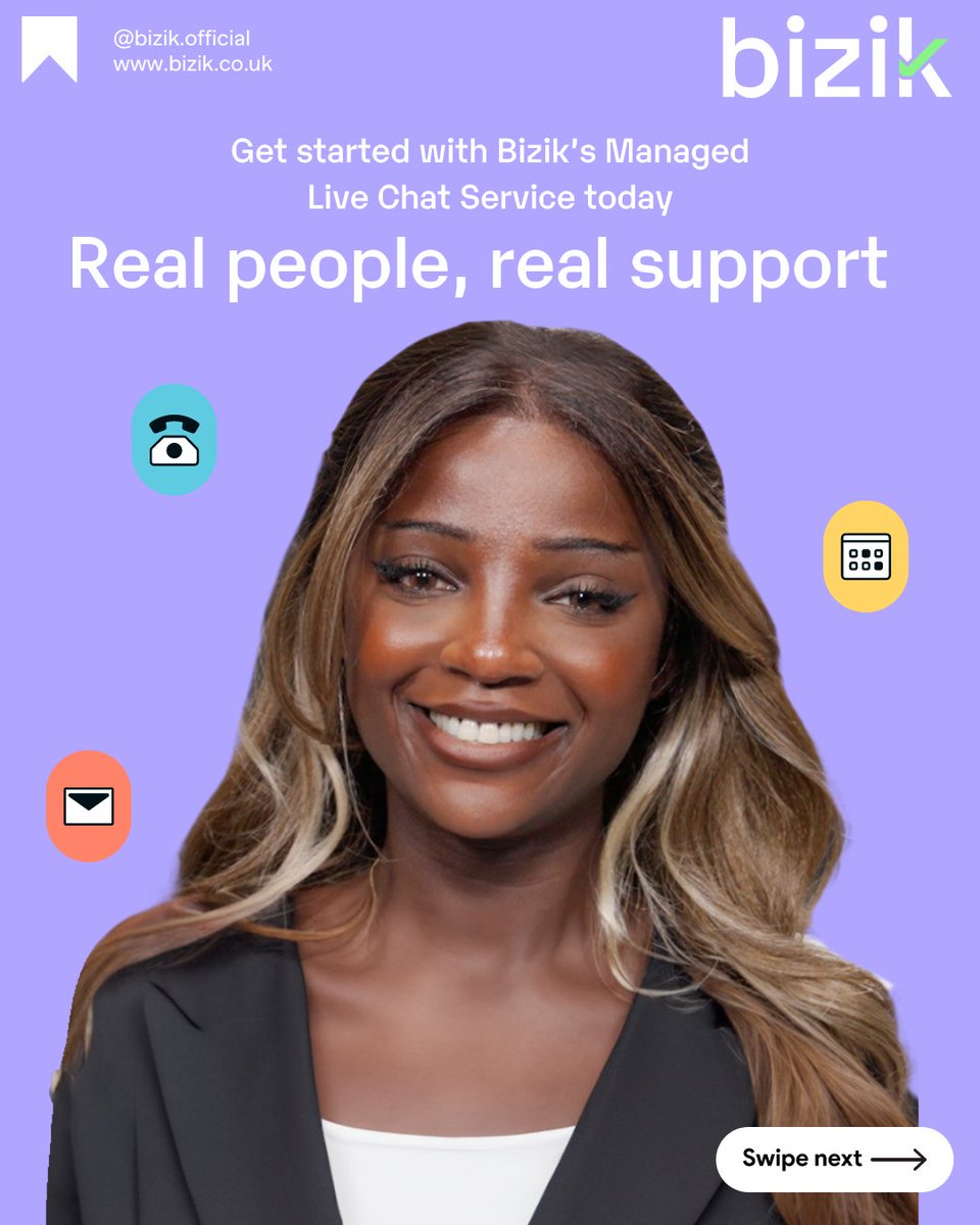 bizik_official's tweet image. Boost your customer satisfaction and sales with Bizik's Managed Live Chat Service! Engage visitors instantly, provide real-time support, and watch your customer satisfaction increase. Contact us today to learn more! #CustomerSupport #LiveChatService #Bizik #BizikManagedLiveChat