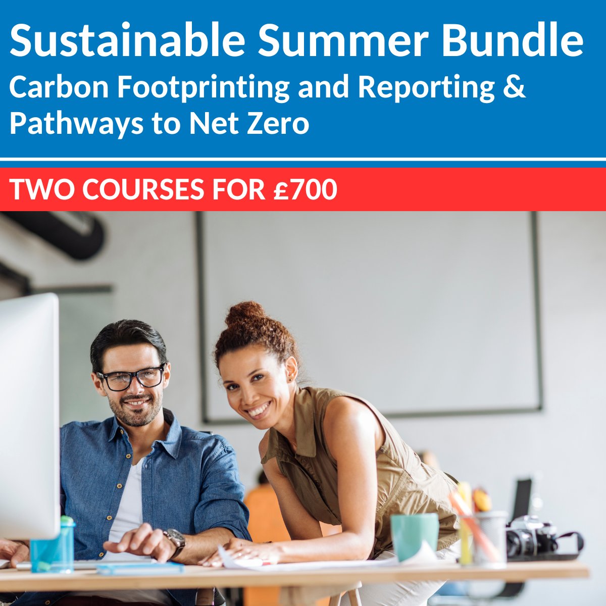 Book our popular Carbon Footprinting and Reporting and Pathways to Net Zero courses together before September 2024, and take your organisation's sustainability to the next level for just £700! Contact gep.training@mabbett.eu to book. 

#pathwaystonetzero #carbonfootprint
