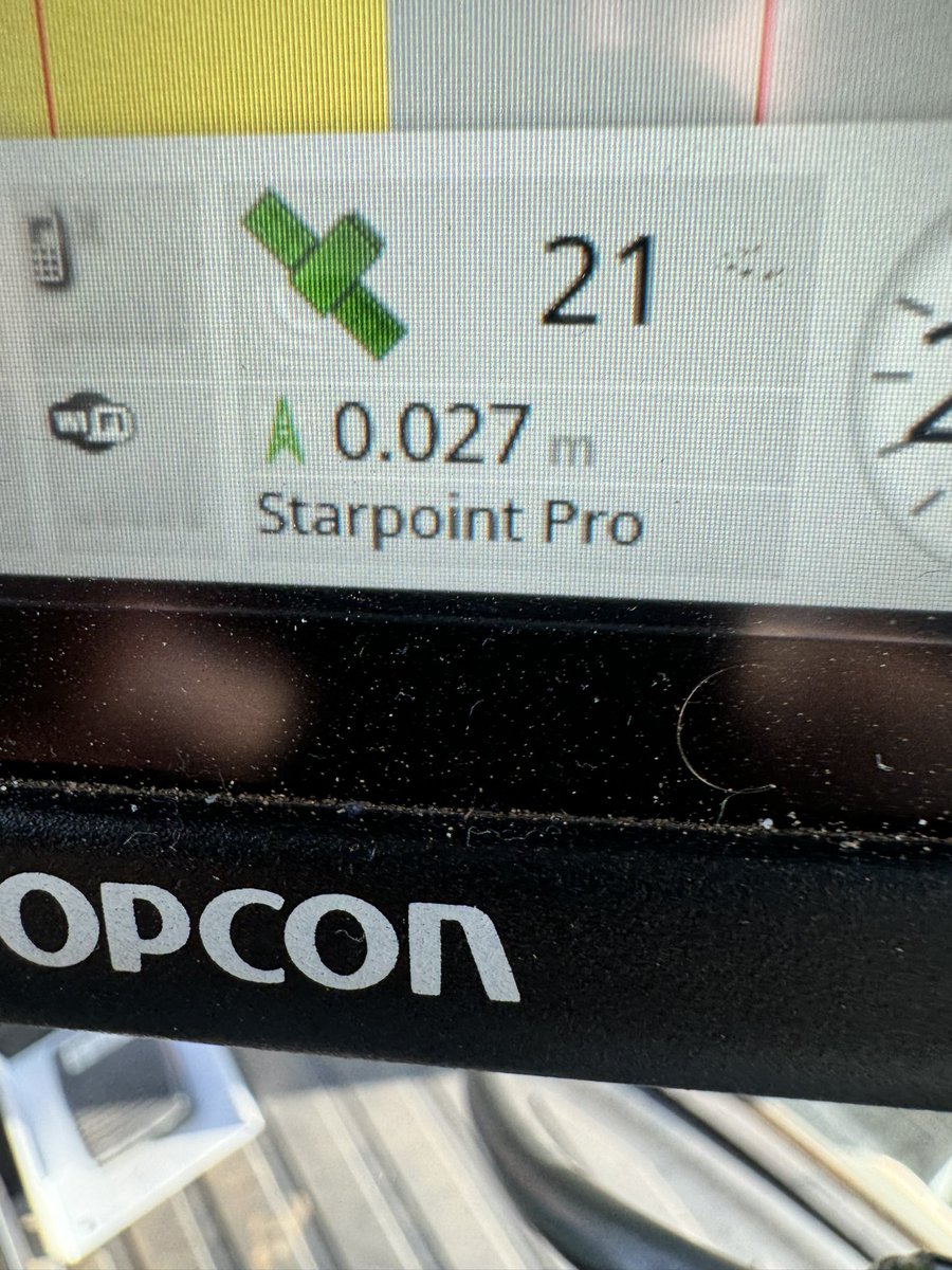 Just wondering what people’s thoughts are on Topcons starpoint pro RTK service? Was told anywhere between 30-50 satellites but photo of today was the best of a bad day. Sprayer behaved erratically when I was around 16 satellites. Very rarely did I see it 2cm accuracy, like 5-10