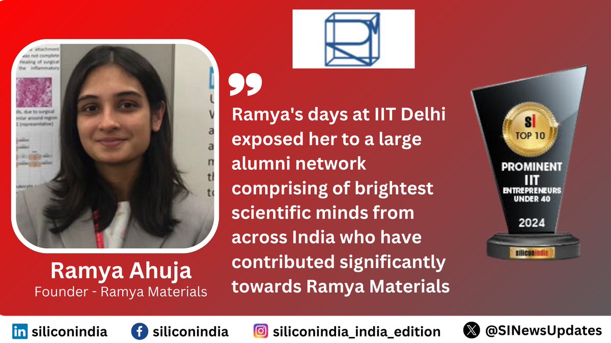 SINewsUpdates's tweet photo. Read More: https://t.co/62FxDdNXd1

#MaterialScience #EntrepreneurialSpirit #AccidentalEntrepreneur #successandleadership https://t.co/0IVELDoZtR