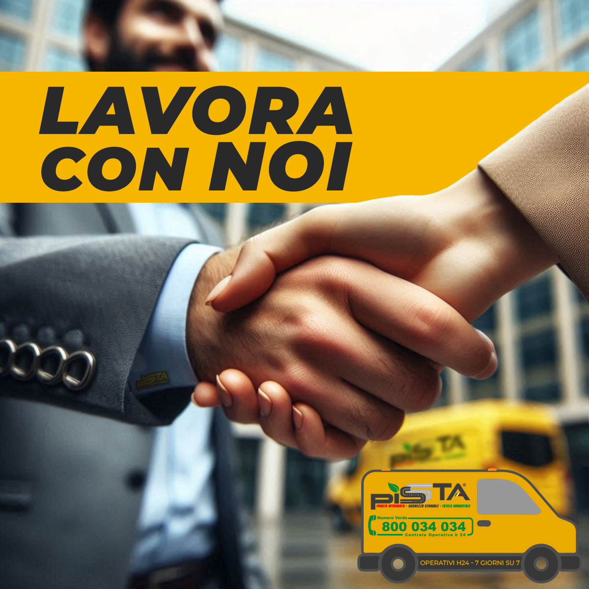 Lavora con noi

PISSTA sta selezionando Responsabili Territoriali in tutta Italia per guidare e gestire in maniera efficiente ed efficace le attività operative che svolge l'Azienda nel territorio.

Se sei ambizioso e pronto ad unirti invia il tuo CV compilando il modulo sul sito.