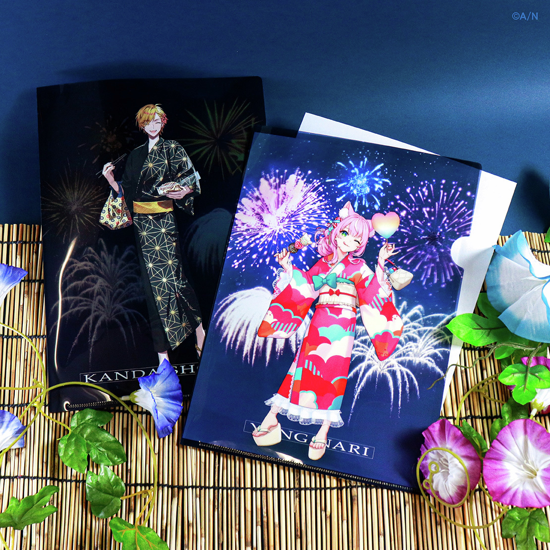 🎆#にじさんじ花火大会 グッズ紹介①】 華やかな浴衣姿の「アクリル