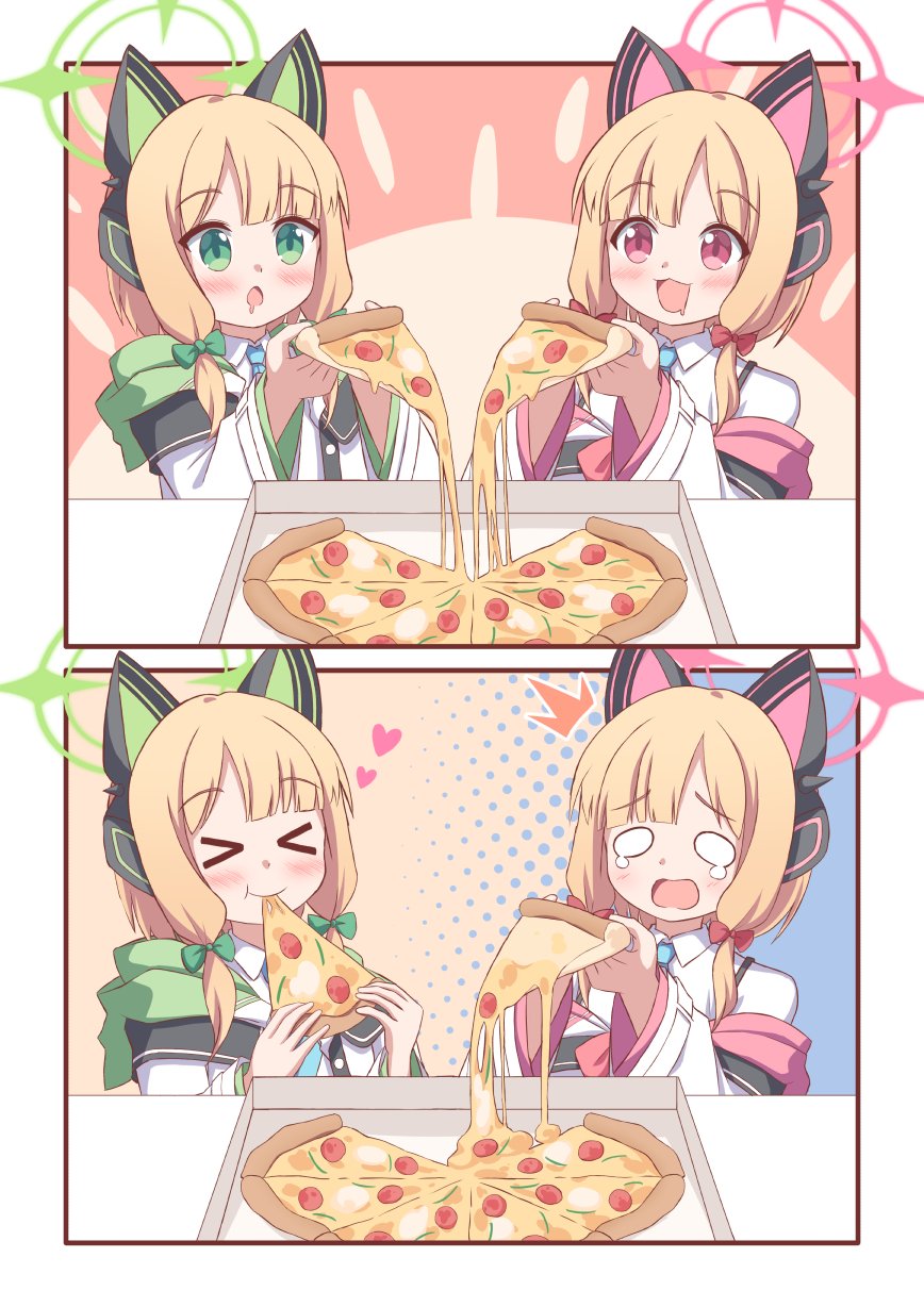 ブルアカ 手描き イラスト モモミド オリジナル浴衣 色紙2枚セット ブルアカ 手描き イラスト モモミド オリジナル浴衣 色紙2枚