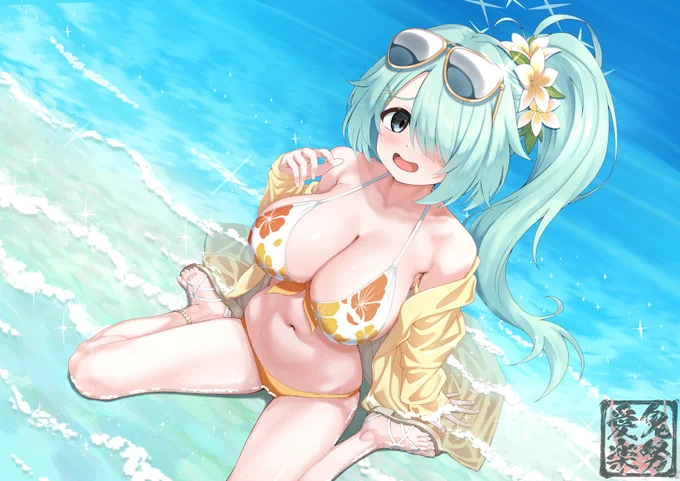 水着ヒヨリ#ブルアカ #bluearchive 
