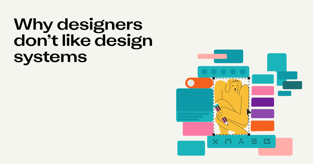 Do designers actually want a design system?

Sometimes, they don't.

The reason is, a design system may not be expressive, complete, or adequate in all its parts.

Now stop and think.

What if your design system simply needs to evolve? Why can’t your design system be modified?