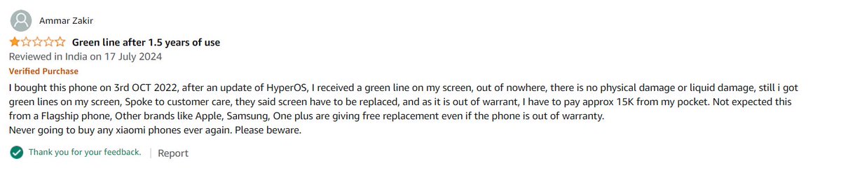 ehsan2577's tweet photo. @GyanTherapy @XiaomiIndia happened with many people https://t.co/nP5VwyRyl5