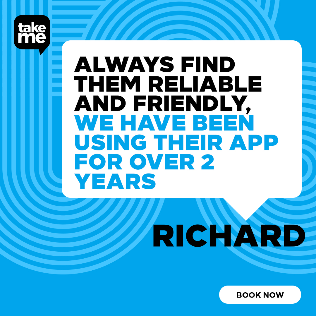 We love to get feedback from our customers, it helps us keep trying to improve our service to you our great customers!
Pre-booking your taxi by calling us or downloading our phone app. 
#TakeMe #Taxis