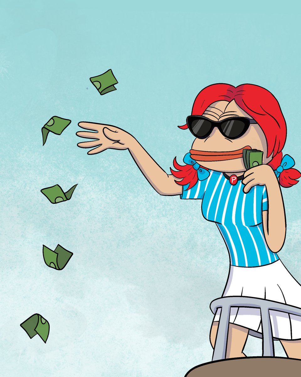 pendycoin's tweet image. Today we feel like ! 💸

$PENDY $PEPE $ANDY $BRETT $WOLF $WAT