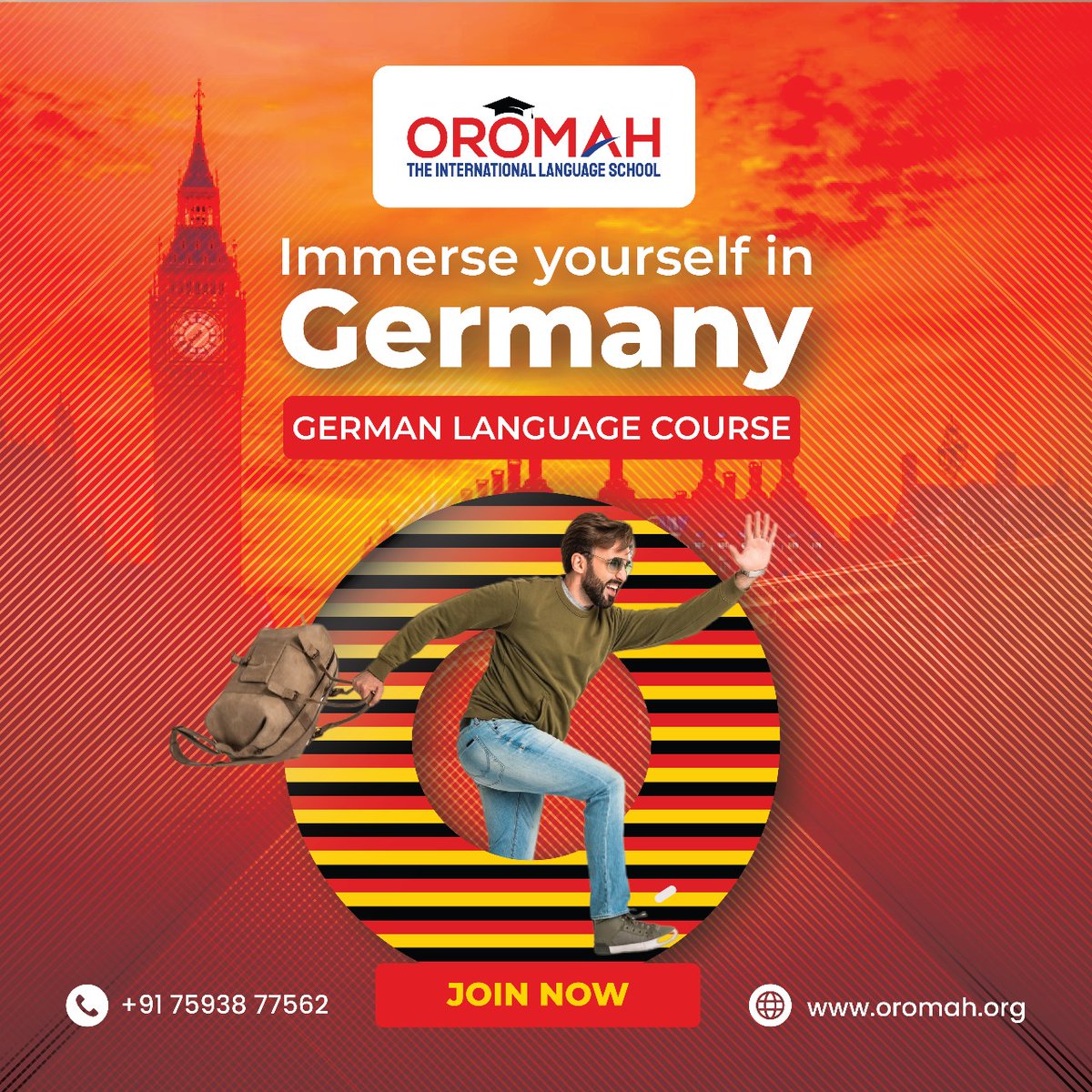 OromahAcademy's tweet image. Sprechen Sie Deutsch?

#LearnGerman #GermanClasses #LanguageLearning #CulturalExperience #GermanLanguage #Oromah #LanguageSkills #OnlineCourses #GlobalCommunication #Multilingual #NewOpportunities